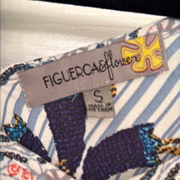 Floral Patterned Women's Blouse - Picture 5 of 7